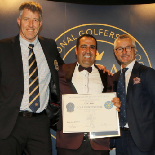 PGA of Sweden Seviye 4 Töreni